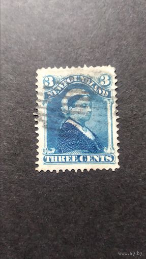 Великобритания\130в\ Ньюфаундленд 1880\96 королева Виктория