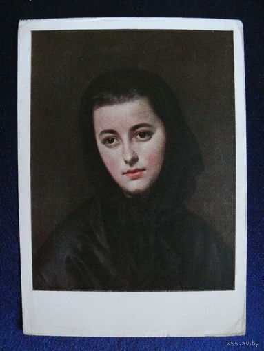 Жодейко Л. Ф., Портрет молодой женщины, 1959.