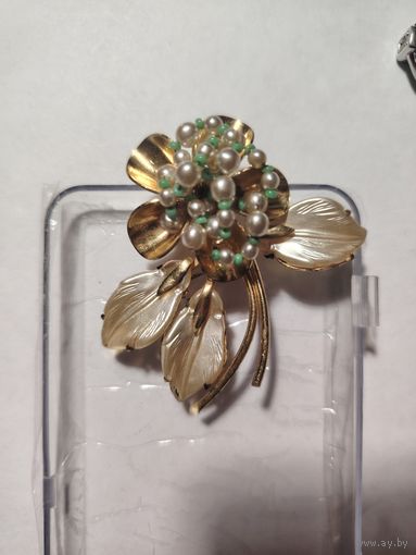 Винтажная брошь