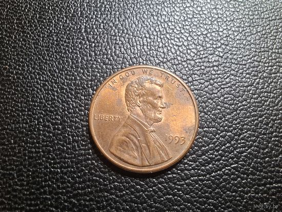 США 1 цент 1993 Цент Линкольна