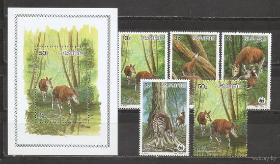 ФФ2 Заир 1984 Фауна