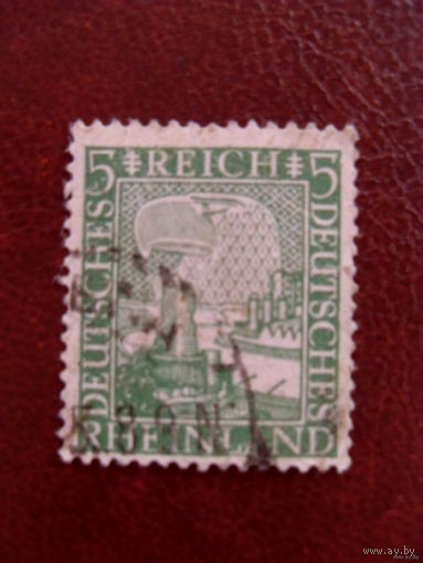DR Германия. Рейх. 1925 Mi. 372
