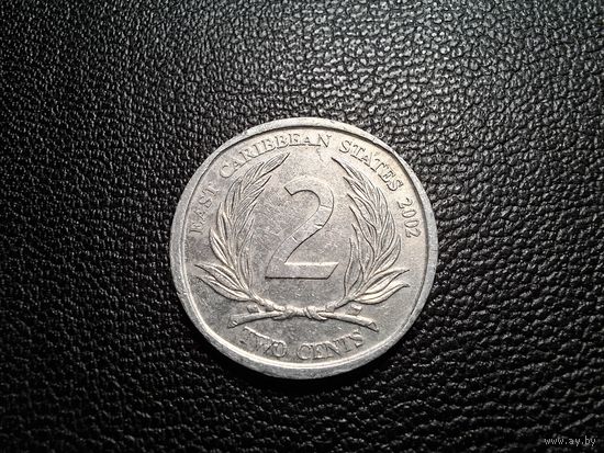 Восточные Карибы 2 цента 2002