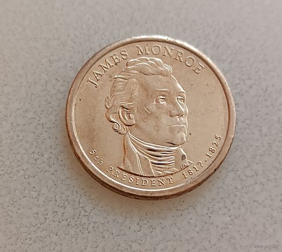 США. 1 доллар 2008 P. Президент США - Джеймс Монро (1817-1825)