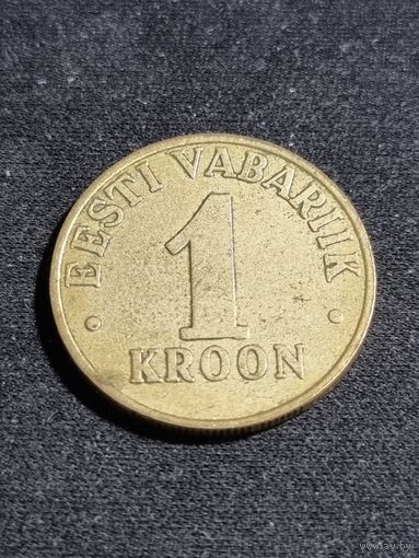 Эстония 1 крона 2003