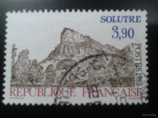 Франция 1985 лес, гора