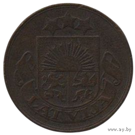 ЛАТВИЙСКАЯ РЕСПУБЛИКА /ПЕРВАЯ РЕСПУБЛИКА/. 5 САНТИМОВ 1922