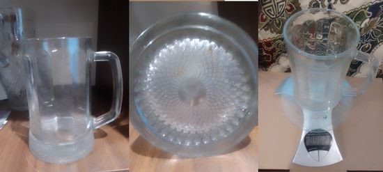 Пивная кружка ТОРГ ЛЮБОЙ (фото с 3 сторон) 1шт