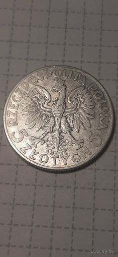 5 злотых Польша 1932 год