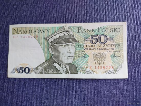 50 злотых 1988 г.