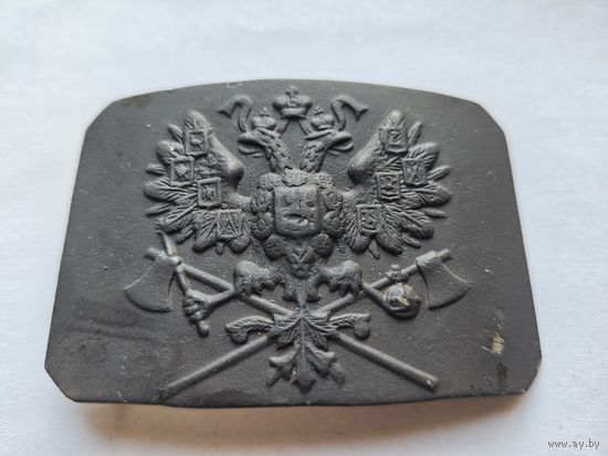 Пряжка на топорах (пряга) саперы