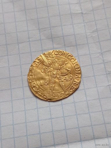 Дукат 1649 года. Утрехт.