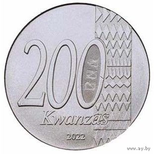Ангола 200 кванз, 2022 20 лет миру и национальному примирению aUNC