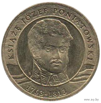 Республика Польша (III Речь Посполитая). 2 злотых 2013. 200 лет со дня смерти Князя Юзефа Понятовского.