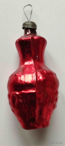 Елочная игрушка СССР. Кувшин, ваза (Каталог, N965)