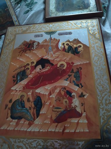 Икона Рождество Господа Нашего 42/32