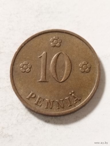 Финляндия 10 пенни 1940