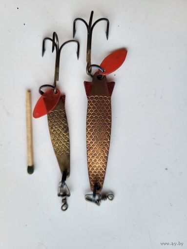 Блесна "ОХТА", завод ПО Блесна, (бывший Завод пластмассовых спорттоваров г. Отрадное). СССР