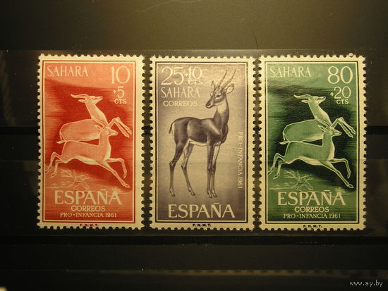 Испанская Сахара 1961 Газели