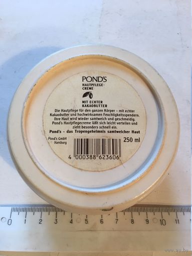 Банка от крема Pond's времен СССР 80-е гг