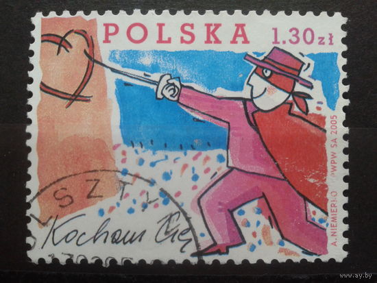 Польша, 2005, С днем Св. Валентина