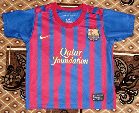 Футболка детская Nike Barcelona. 80-85см (1-2 года).