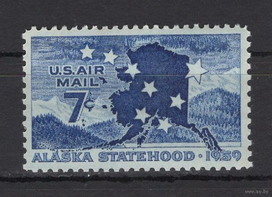 США /United States 1959** Вхождения Аляски в качестве штата