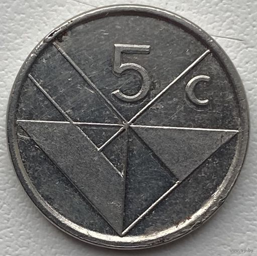 Аруба 5 центов 1997 г.