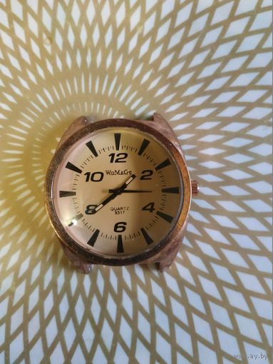 Часы наручные WoMaGe,   тикают. Состояние на скане.