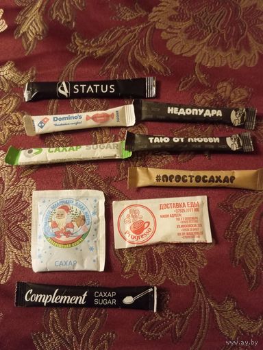 Сахар, пакетиков коллекцию