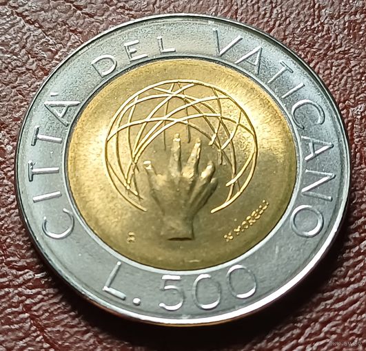 Ватикан 500 лир, 1983 Создание Вселенной    ( 2-9-1 )