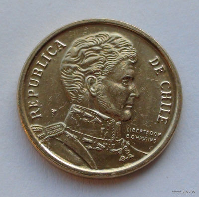 Чили 10 песо, 2015