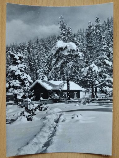 Открытки "ЗИМНИЙ ПЕЙЗАЖ" (10 штук).1960-е годы. Издательство "ФОТОИЗДАТ", СССР.