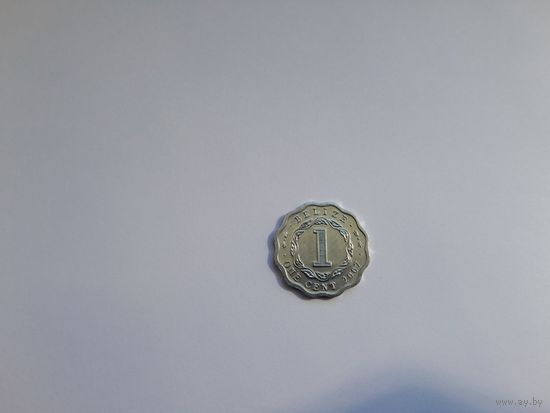 1 цент 2007 года. Белиз.