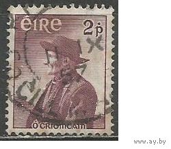 Ирландия. 20 лет со дня смерти Томаса О'Крогана. Писатель. 1957г. Mi#130.