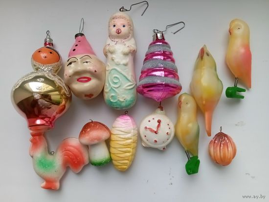 Елочные игрушки СССР