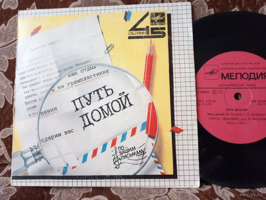 Виниловая пластинка. Миньон. 7"