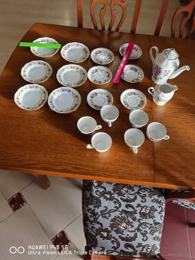 Сервиз СССР Рижский фарфоровый завод отличная сохранность самая привлекательная цена трёхдневный аукцион