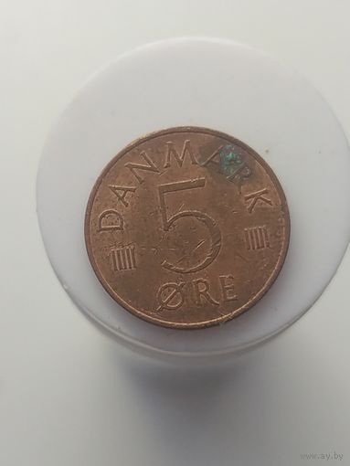 5 эре Дания 1982 год лот 43
