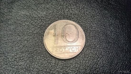 10 злотых 1988 г. Польша