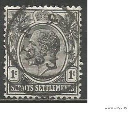 Стрейтс Селтмент. Король Георг V. 1921г. Mi#162.