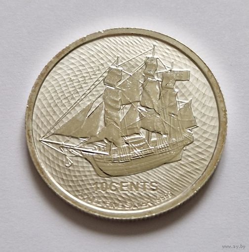 Острова кука 2021 серебро (1/10 oz)