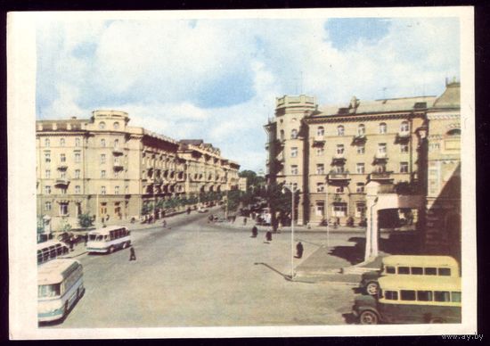 1967 год Могилёв Театральная площадь