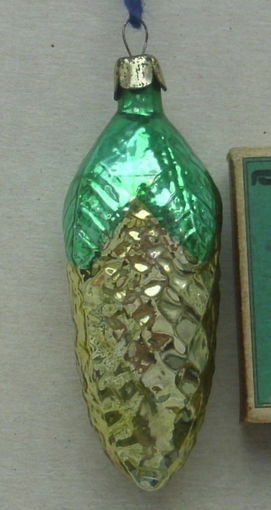 Ёлочная игрушка. Шишка. Г-25.