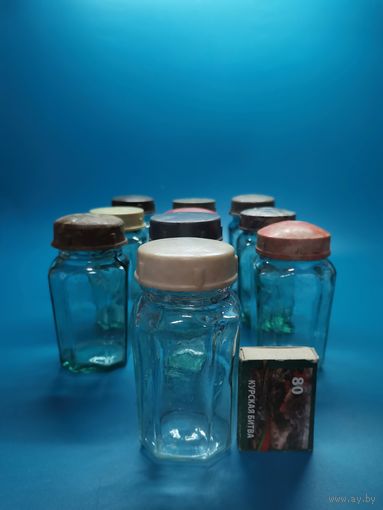 Баночка СССР (горчица). 100 гр. 10 шт. одним лотом.