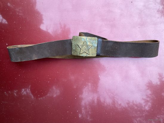 Ремень. СА. Пряжка. Портупея. Реконструкция. Война. ВОВ. Армия. WW2.