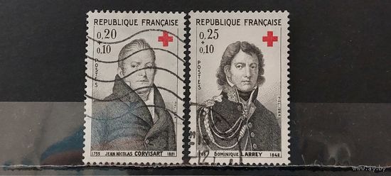 РАСПРОДАЖА ФРАНЦИЯ 1964г. Полная серия. Гаш.