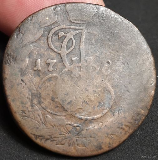 Россия, 2 копейки 1764 год (Екатерина II), ЕМ, Биткин #666