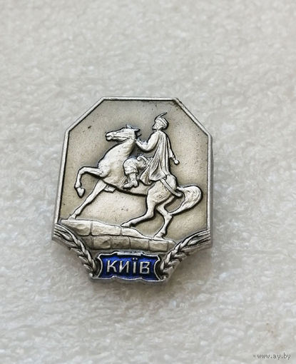 Киев. Памятник Богдану Хмельницкому. Украина. Города. ММД #3424-CР55