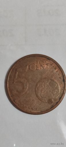 Испания 5 евроцентов 2009